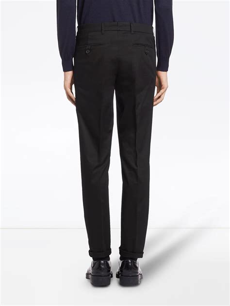 Prada Gabardine Trousers 